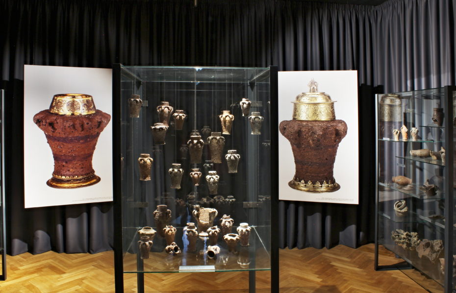 Expozice loštických pohárů
